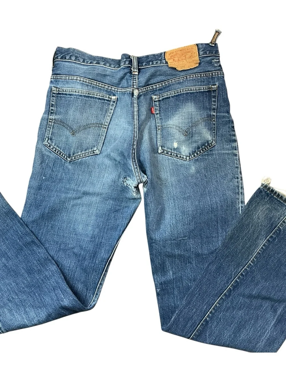 Vintage Levi’s 515-0217 70s boot cut medium wash jeans 32 x 31 USA made